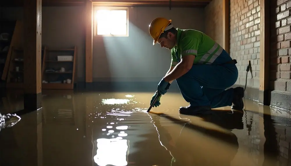 Professional water damage restoration services in North Olmsted, OH